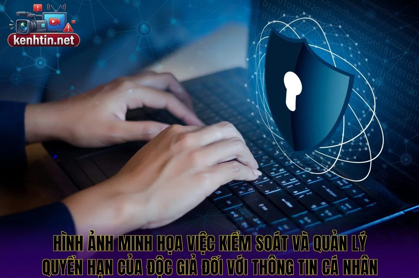 Hình ảnh minh họa việc kiểm soát và quản lý quyền hạn của độc giả đối với thông tin cá nhân