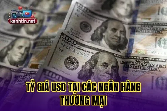 TỶ GIÁ USD TẠI CÁC NGÂN HÀNG THƯƠNG MẠI